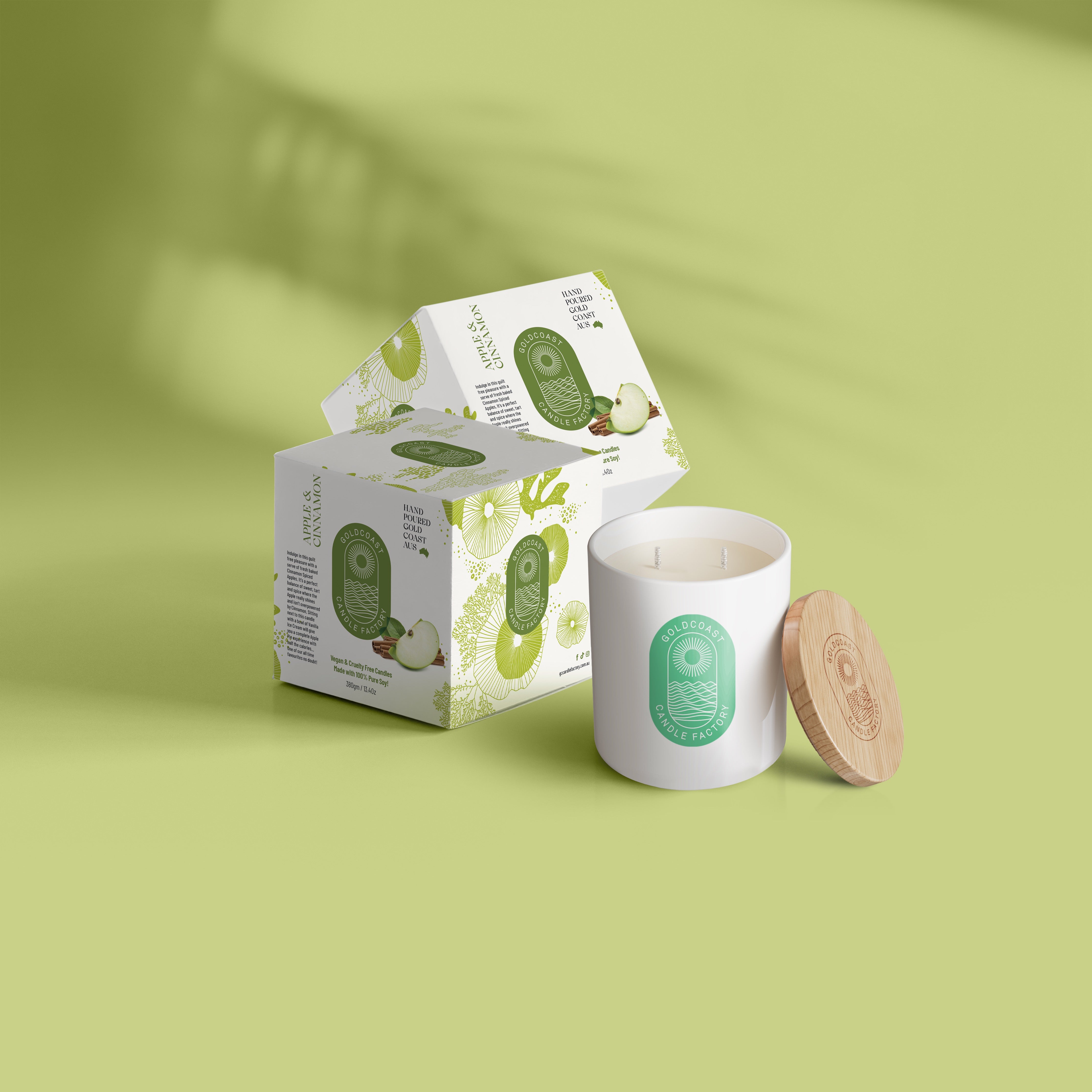 Apple Cinnamon | 380g Pure Soy Candle