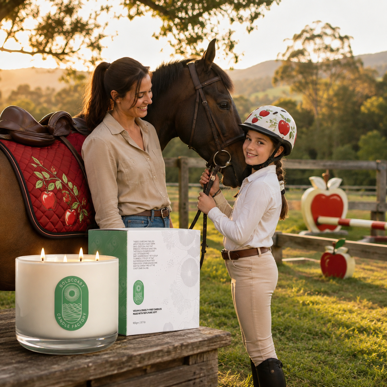 Apple & Cinnamon | 900g Pure Soy Candle