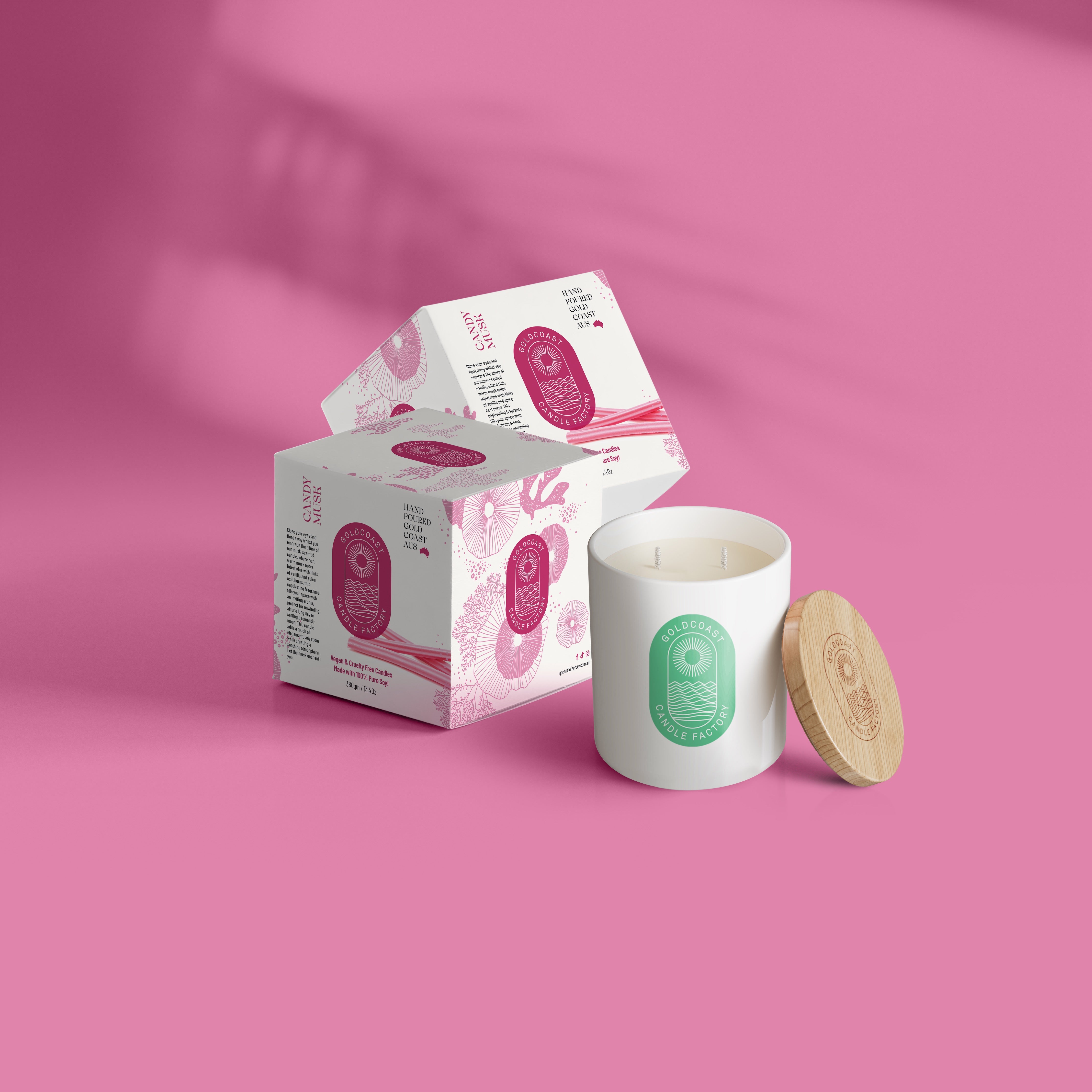 Candy Musk | 380g Pure Soy Candle