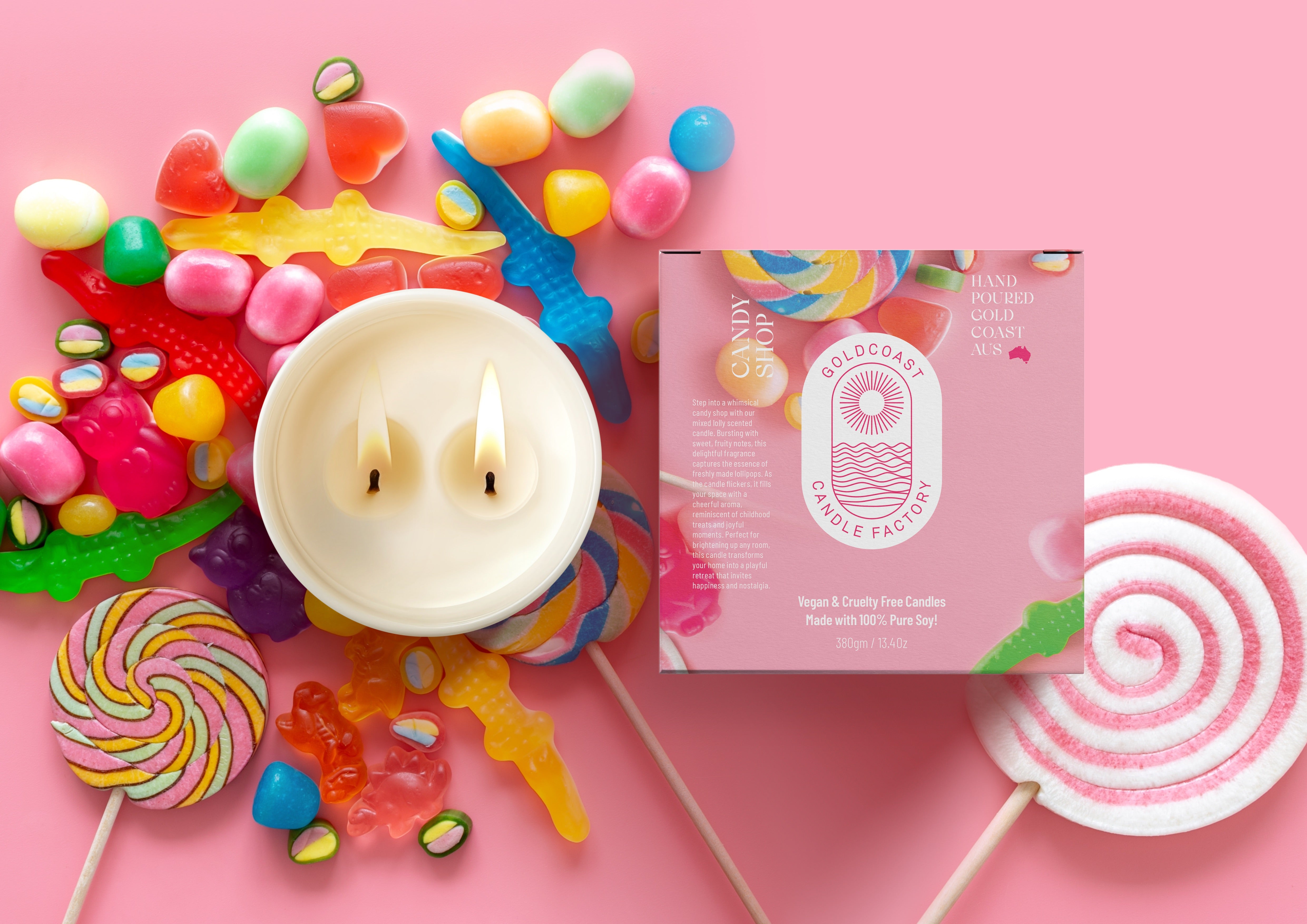 Candy Shop | 380g Pure Soy Candle
