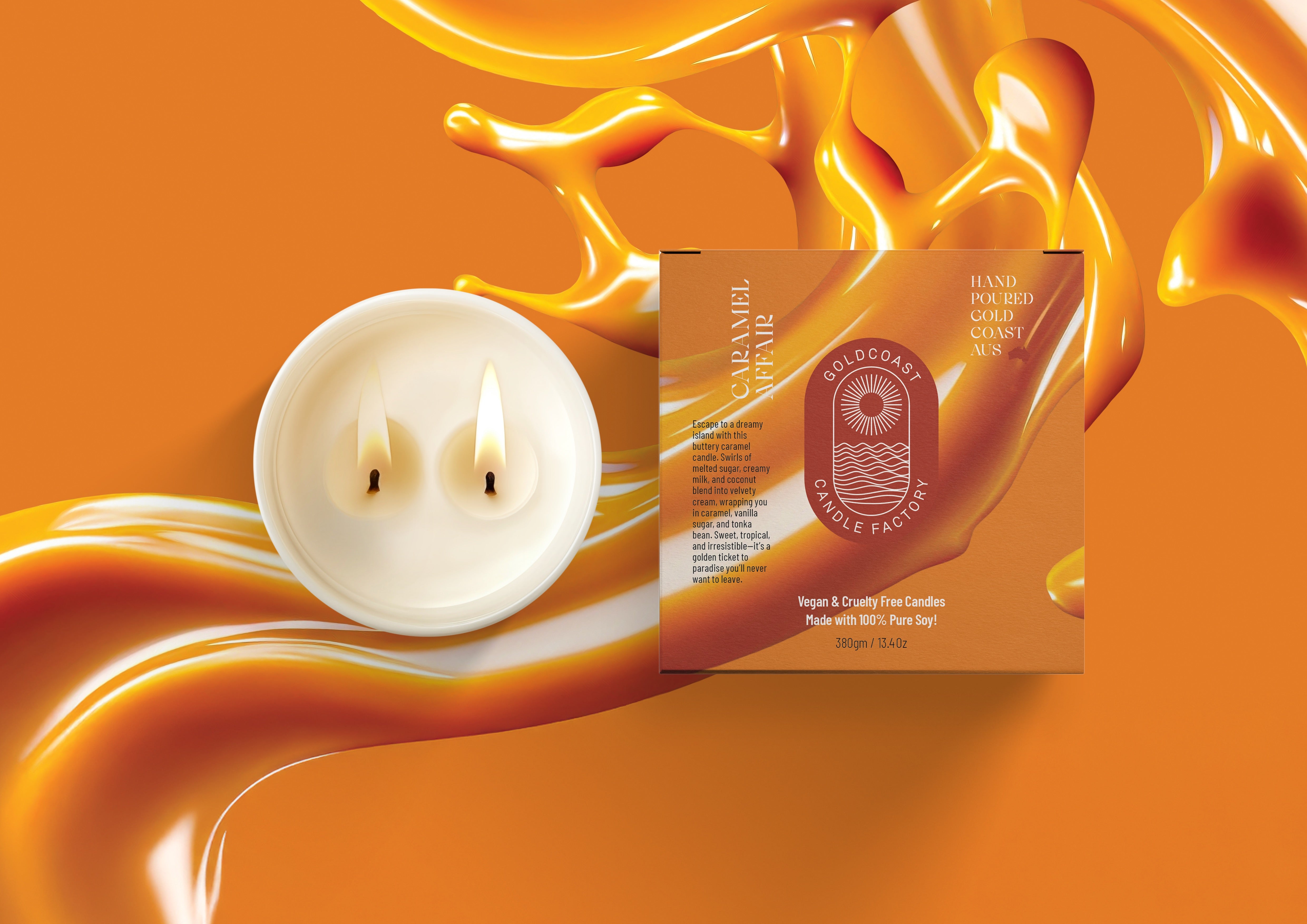 Caramel Affair Candle 380g - NEW