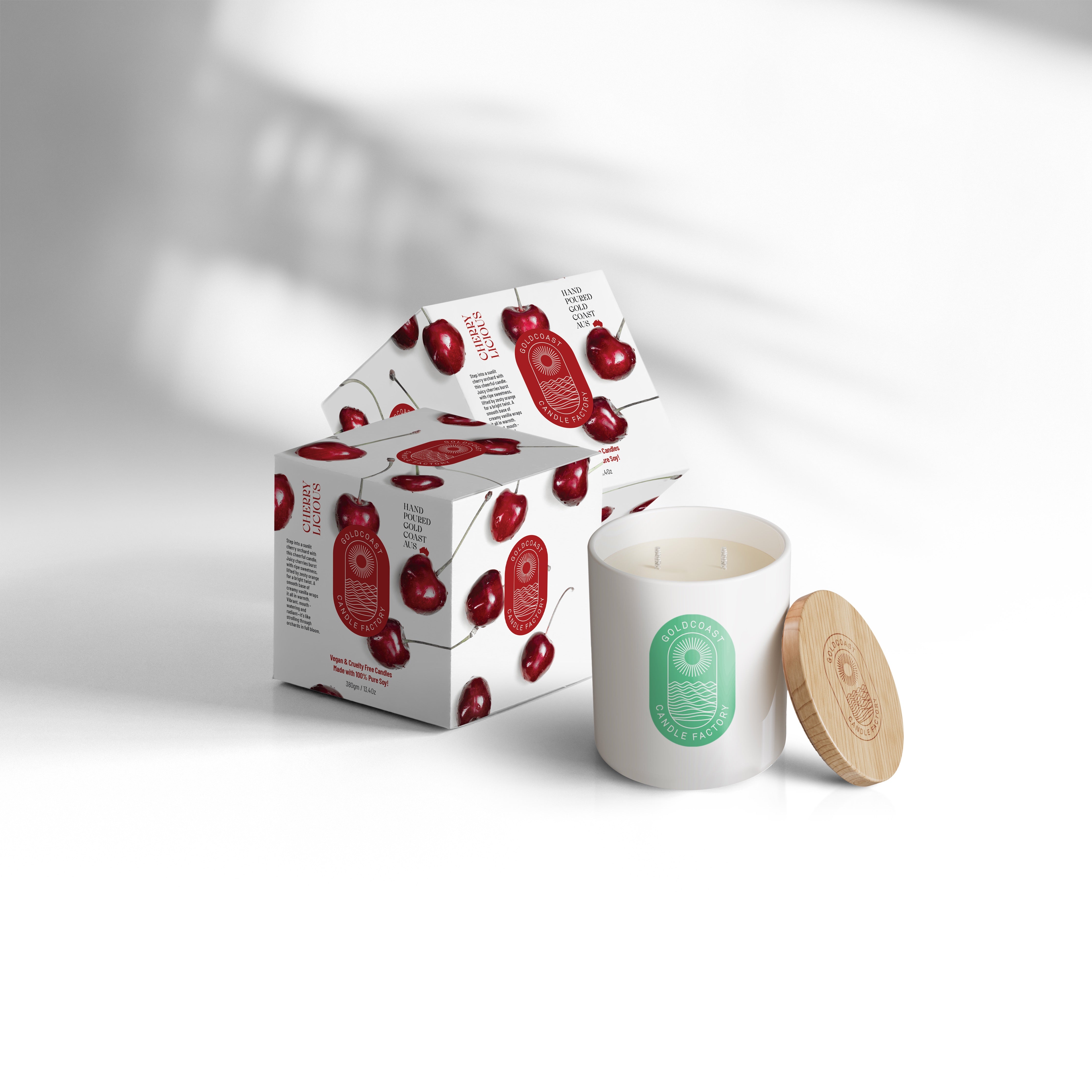 Cherry Licious Candle 380g - NEW - Top Seller