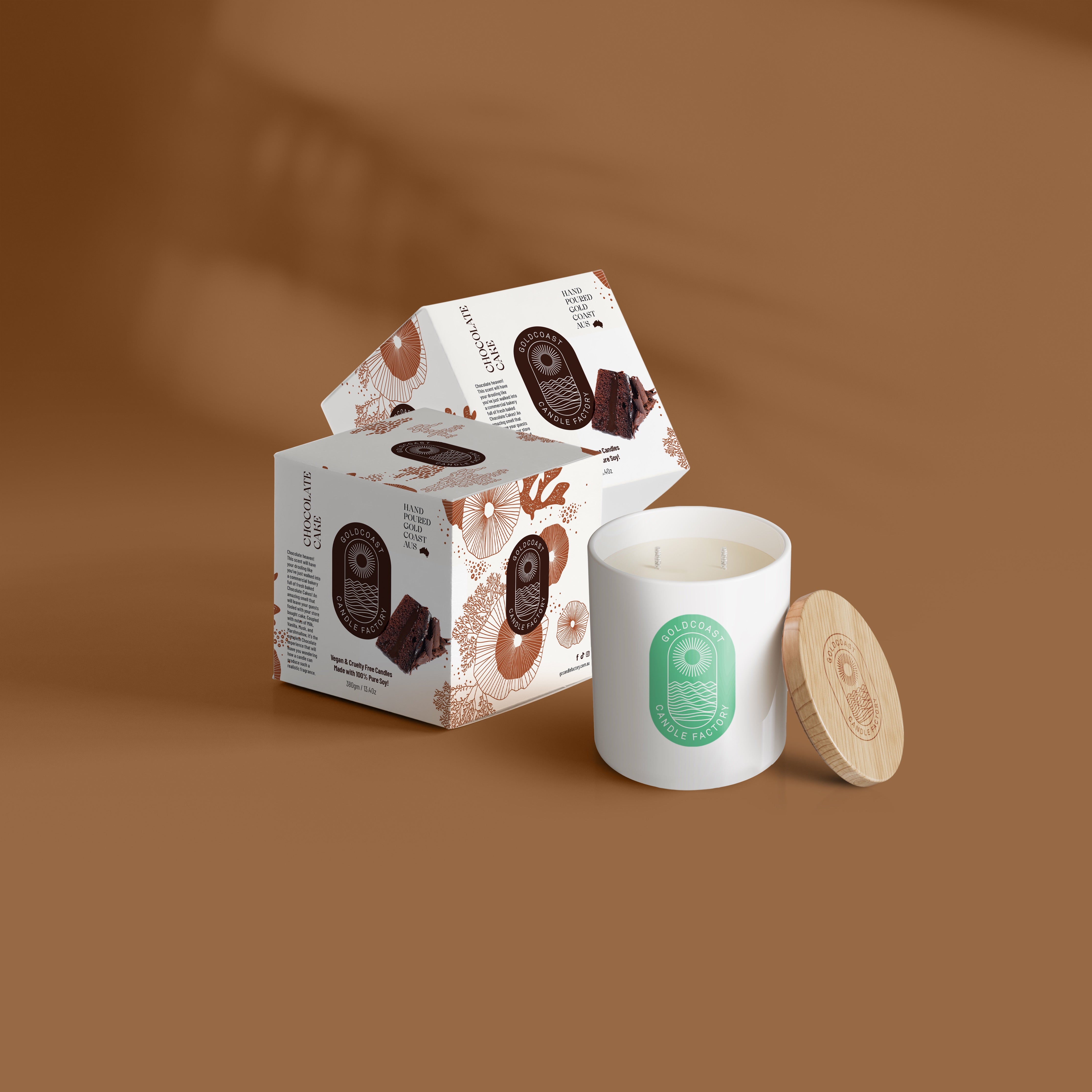 Chocolate Cake | 380g Pure Soy Candle