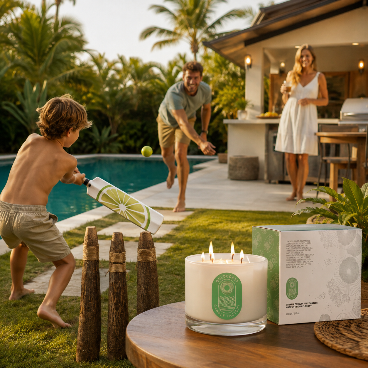 Coconut & Lime | 900g Pure Soy Candle