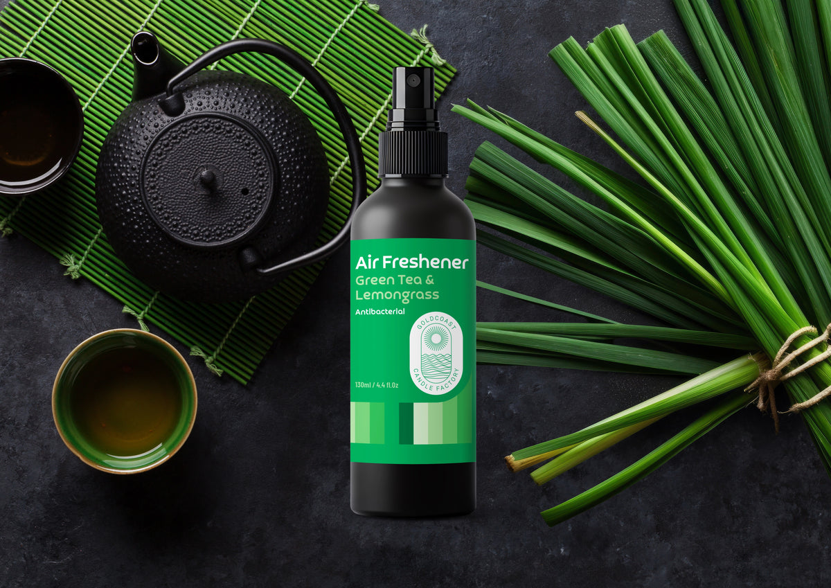 Green Tea & Lemongrass Air Freshener 130ml NEW