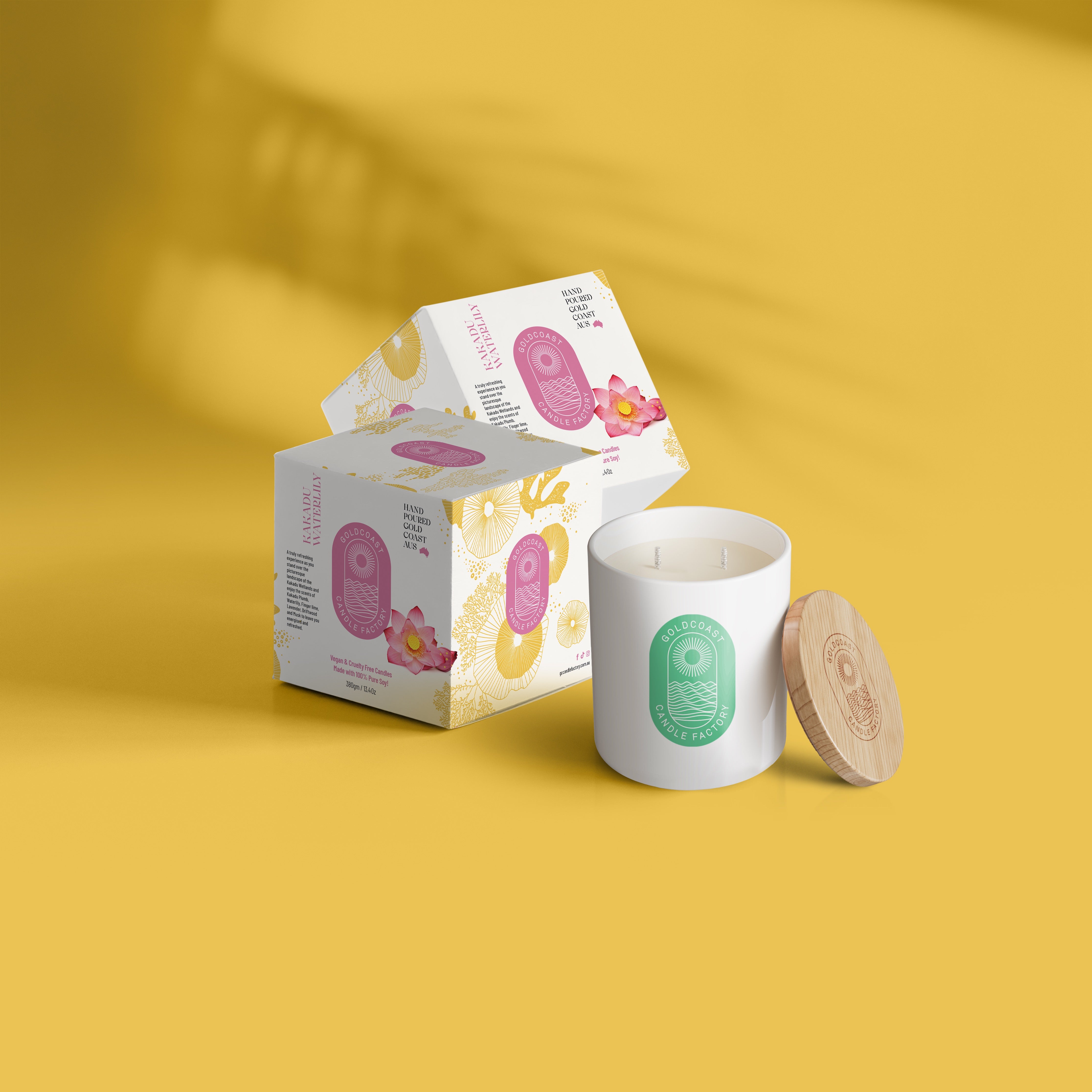 Kakadu Waterlily Candle 380g