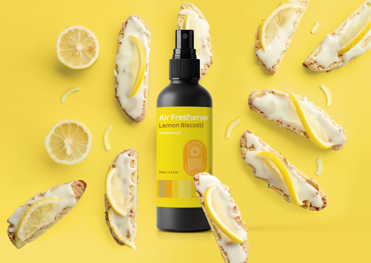 Lemon Biscotti Air Freshener 130ml NEW