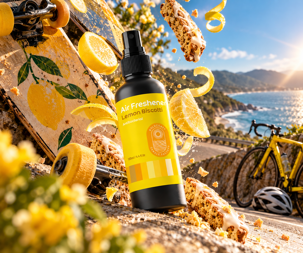Lemon Biscotti Air Freshener 130ml NEW