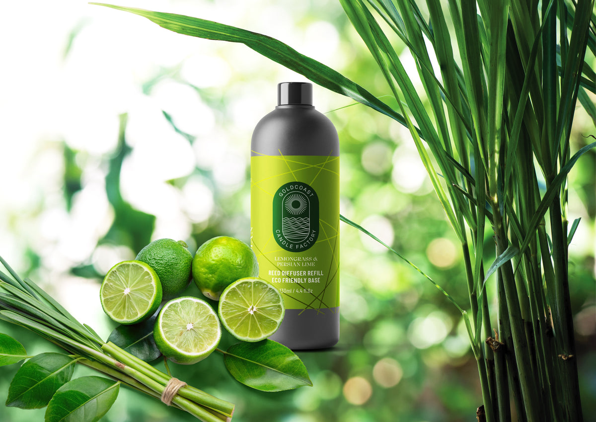Lemongrass & Persian Lime Diffuser Refill 130ml NEW