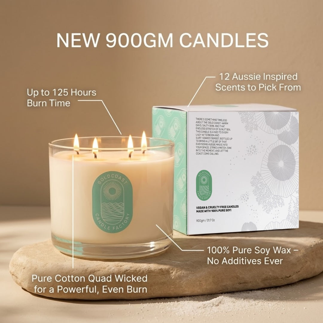 Fresh Roasted Coffee | 900gm Pure Soy Candle