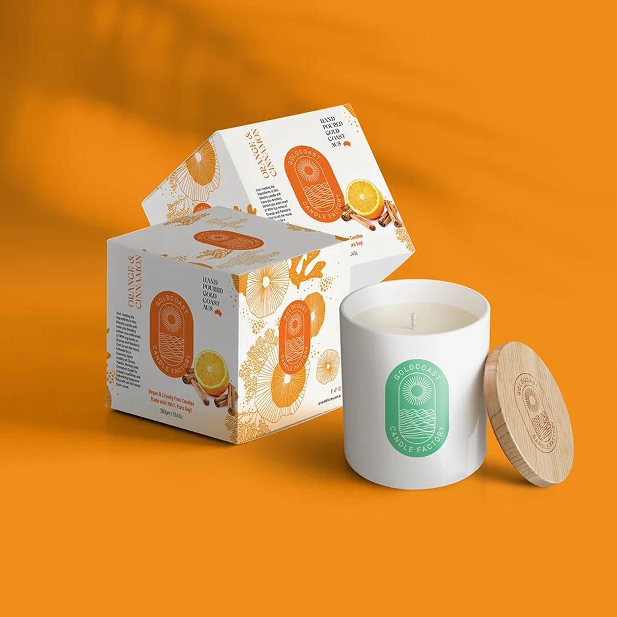 Orange-Cinnamon Candle 380g