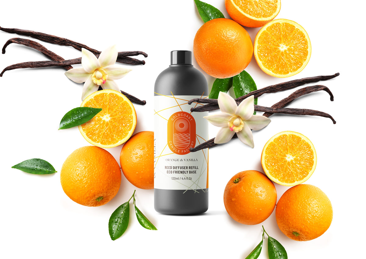 Orange Vanilla Diffuser Refill 130ml NEW