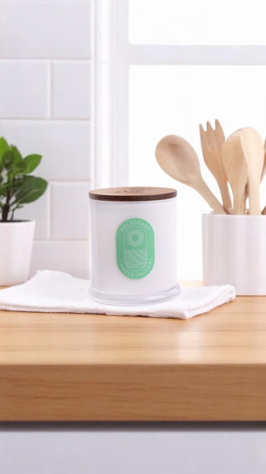 Salted Caramel Ice Cream Candle 380g