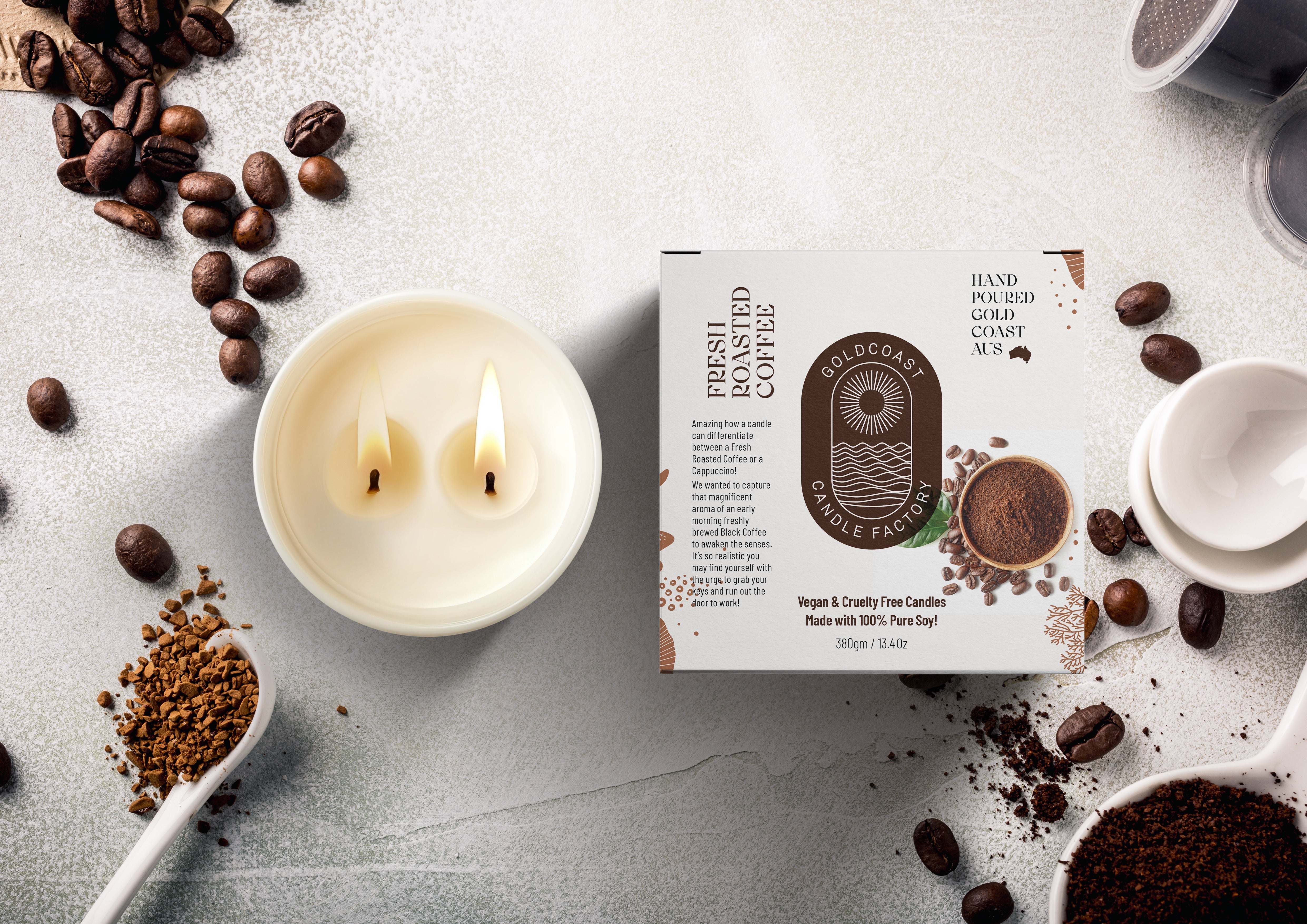 Fresh Roasted Coffee Candle 380g