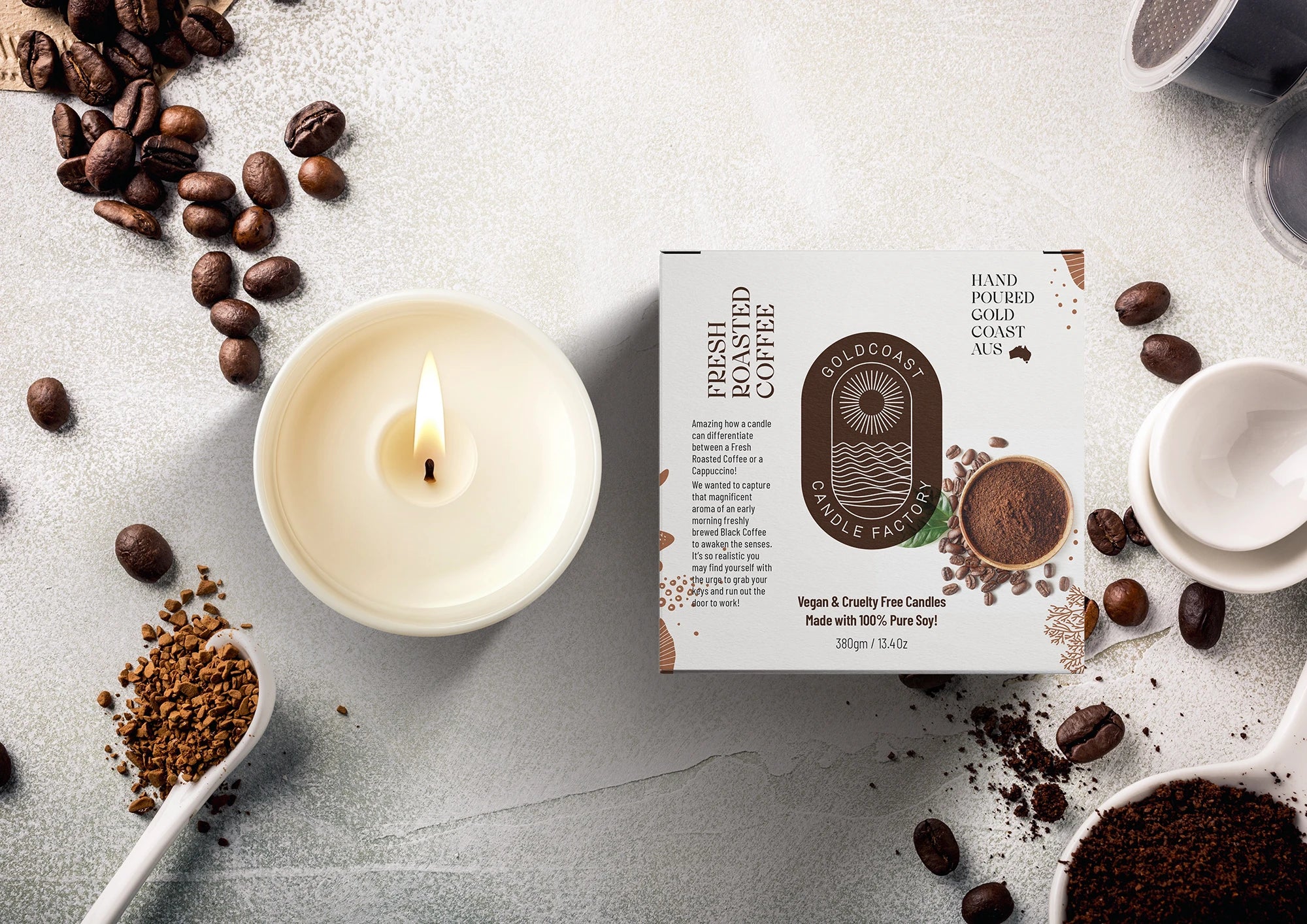 Fresh Roasted Coffee Candle 380g