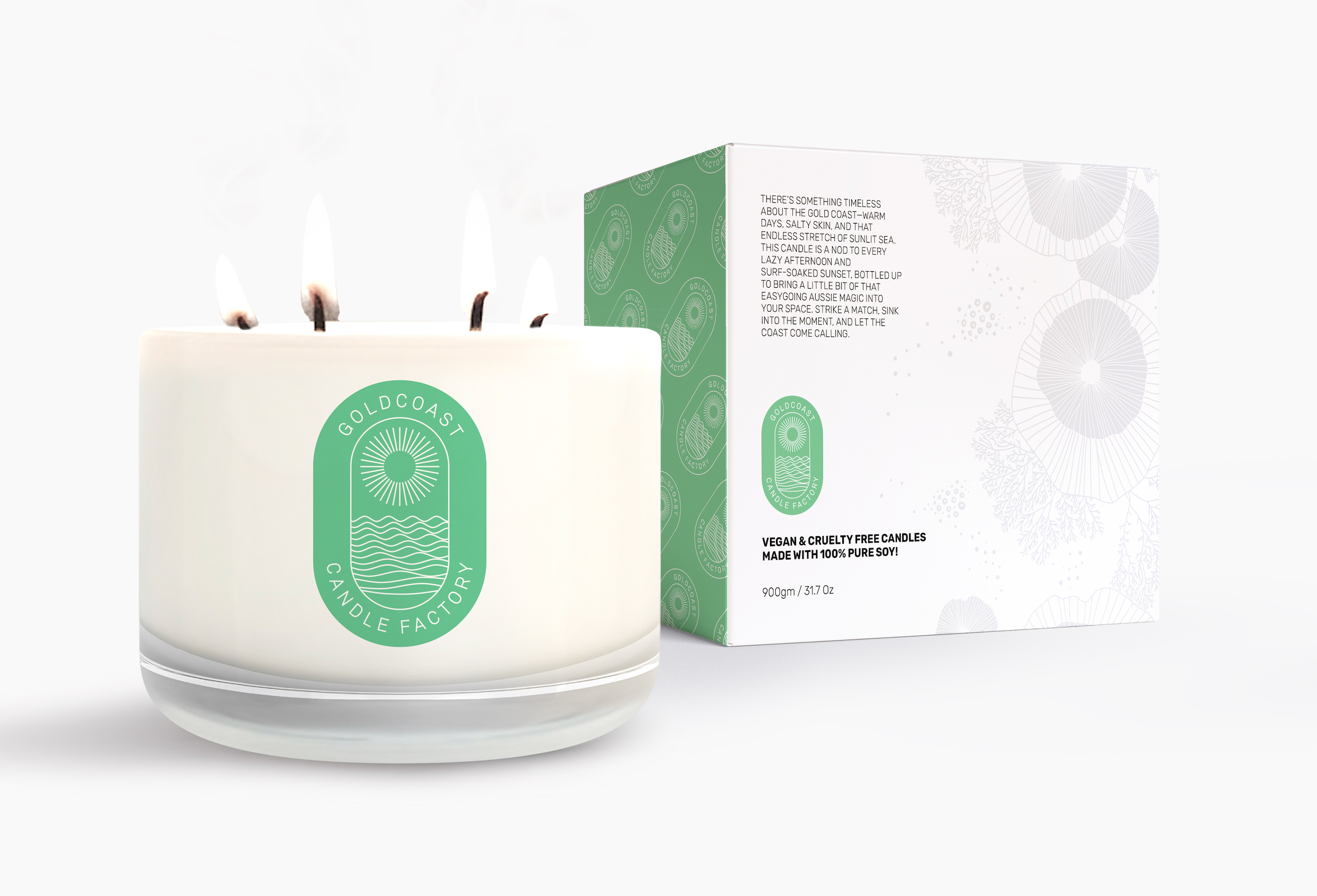 Apple & Cinnamon | 900g Pure Soy Candle